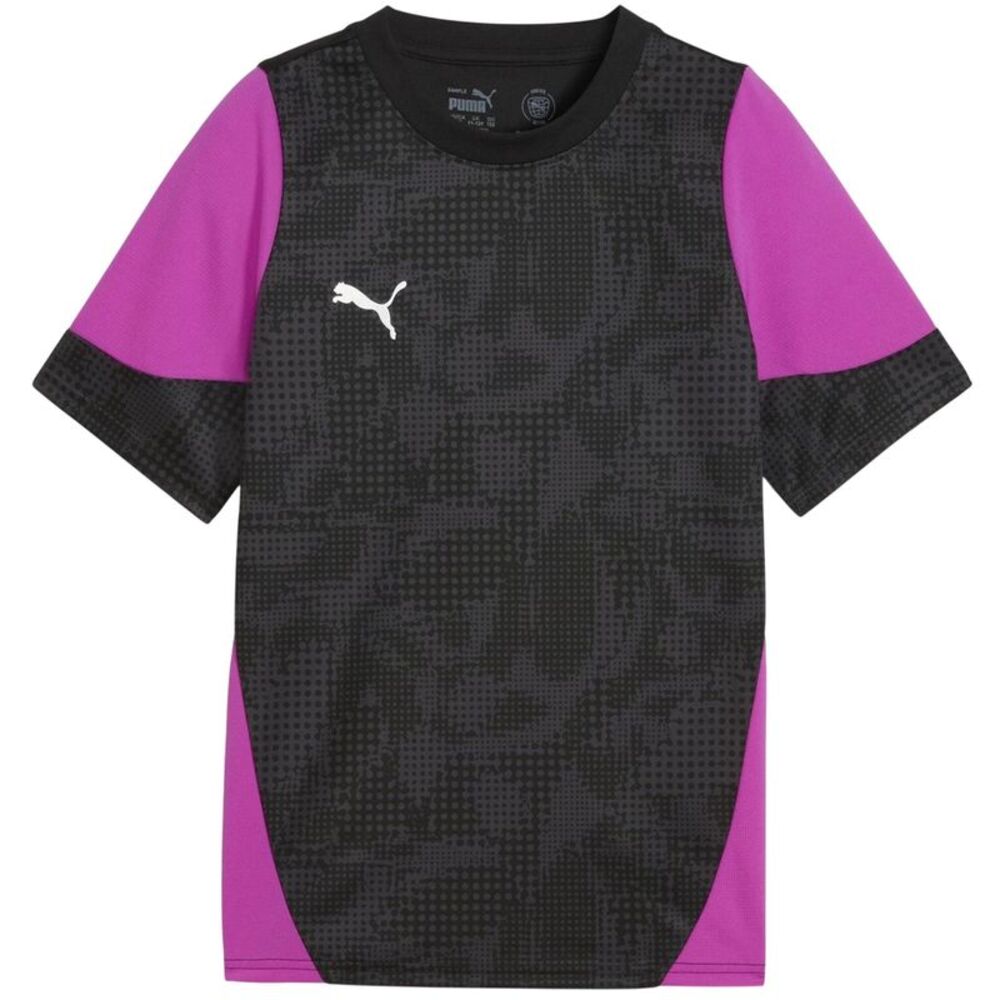 Puma Childrens/Kids Teamcup Training T-Shirt / Black/Silver